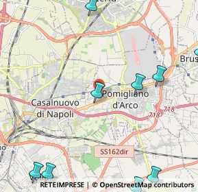 Mappa Strada Senza Nome, 80038 Pomigliano d'Arco NA, Italia (3.54727)