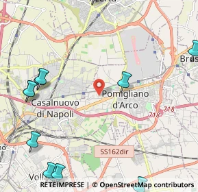 Mappa Via giovanni falcone, 80038 Pomigliano d'Arco NA, Italia (3.49231)