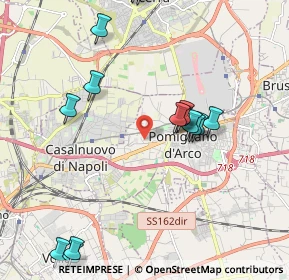 Mappa Via giovanni falcone, 80038 Pomigliano d'Arco NA, Italia (2.67059)