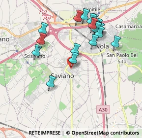 Mappa Via Antonio Ciccone, 80039 Saviano NA, Italia (2.157)