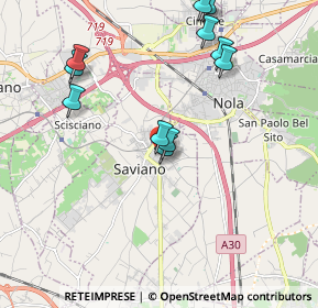 Mappa Via Antonio Ciccone, 80039 Saviano NA, Italia (2.21364)