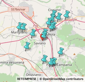 Mappa Via Antonio Ciccone, 80039 Saviano NA, Italia (3.73235)