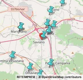 Mappa Via Antonio Ciccone, 80039 Saviano NA, Italia (4.58538)