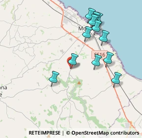 Mappa SP113, 70043 Monopoli BA, Italia (4.25769)