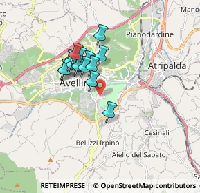 Mappa Bper Banca Avellino - Agenzia, 83100 Avellino AV, Italia (1.40938)
