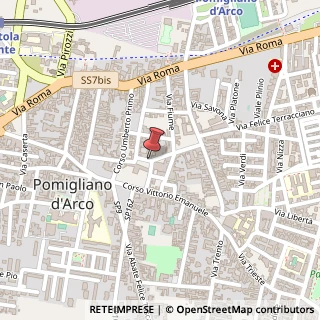Mappa Piazza Mercato, 31, 80038 Pomigliano d'Arco, Napoli (Campania)