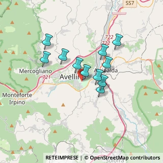 Mappa Collina Liguorini snc, 83100 Avellino AV, Italia (2.94273)