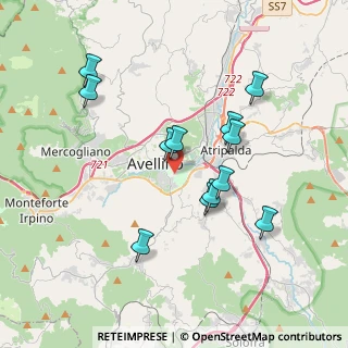 Mappa Collina Liguorini snc, 83100 Avellino AV, Italia (3.72917)