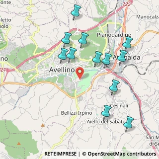 Mappa Collina Liguorini snc, 83100 Avellino AV, Italia (2.245)