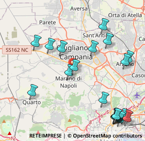 Mappa Via Quinto Orazio Flacco, 80018 Mugnano di Napoli NA, Italia (5.639)