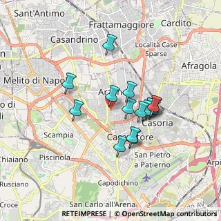 Mappa Via Messina, 80022 Arzano NA, Italia (1.49733)