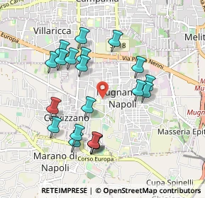 Mappa Via Murelle, 80018 Mugnano di Napoli NA, Italia (0.993)