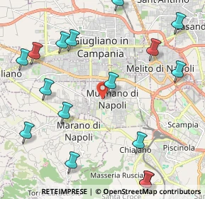 Mappa Via Murelle, 80018 Mugnano di Napoli NA, Italia (3.05941)