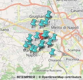 Mappa Via Murelle, 80018 Mugnano di Napoli NA, Italia (1.292)