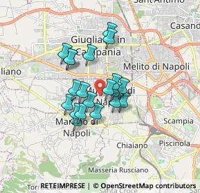 Mappa Via Murelle, 80018 Mugnano di Napoli NA, Italia (1.3055)