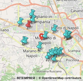 Mappa Via Murelle, 80018 Mugnano di Napoli NA, Italia (2.0325)