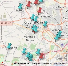 Mappa Via Murelle, 80018 Mugnano di Napoli NA, Italia (5.251)