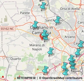 Mappa Via Murelle, 80018 Mugnano di Napoli NA, Italia (6.07588)