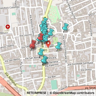 Mappa Via Taormina, 80022 Arzano NA, Italia (0.17)