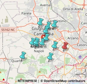 Mappa Via Giacinto Gigante, 80018 Mugnano di Napoli NA, Italia (2.60769)