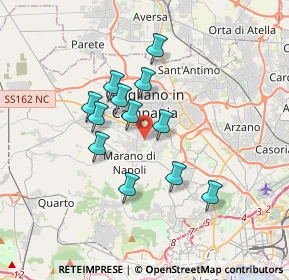 Mappa Via Giacinto Gigante, 80018 Mugnano di Napoli NA, Italia (3.03167)