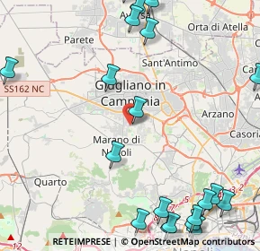 Mappa Via Giacinto Gigante, 80018 Mugnano di Napoli NA, Italia (6.65)