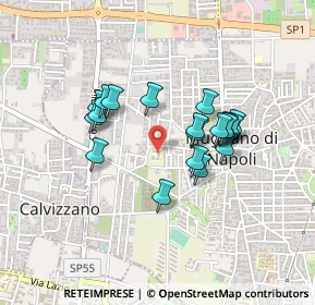 Mappa Via Giacinto Gigante, 80018 Mugnano di Napoli NA, Italia (0.387)