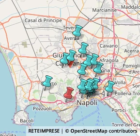 Mappa Via Giacinto Gigante, 80018 Mugnano di Napoli NA, Italia (6.37368)