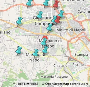 Mappa Via Giacinto Gigante, 80018 Mugnano di Napoli NA, Italia (2.21308)