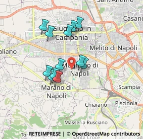 Mappa Via Giacinto Gigante, 80018 Mugnano di Napoli NA, Italia (1.54083)