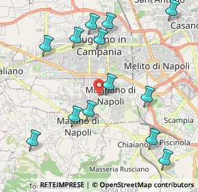 Mappa Via Giacinto Gigante, 80018 Mugnano di Napoli NA, Italia (2.52)