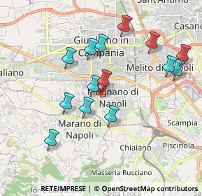 Mappa Via Giacinto Gigante, 80018 Mugnano di Napoli NA, Italia (1.98786)