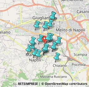 Mappa Via Giacinto Gigante, 80018 Mugnano di Napoli NA, Italia (1.2905)