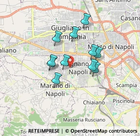 Mappa Via Giacinto Gigante, 80018 Mugnano di Napoli NA, Italia (1.42636)