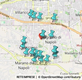 Mappa Via Giacinto Gigante, 80018 Mugnano di Napoli NA, Italia (0.949)