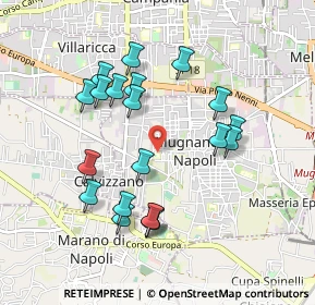 Mappa Via Giacinto Gigante, 80018 Mugnano di Napoli NA, Italia (0.972)