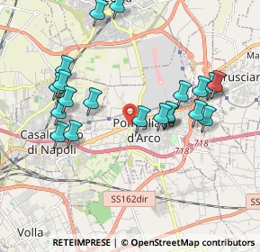 Mappa Via Anastasia Masseria, 80038 Pomigliano d'Arco NA, Italia (2.1015)