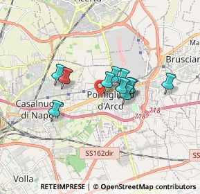 Mappa Via Anastasia Masseria, 80038 Pomigliano d'Arco NA, Italia (1.28455)