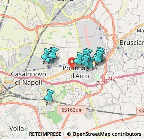 Mappa Via Anastasia Masseria, 80038 Pomigliano d'Arco NA, Italia (1.22571)