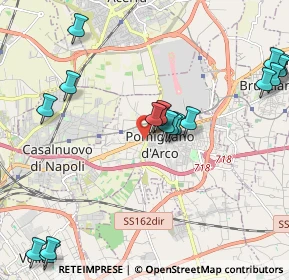 Mappa Via Anastasia Masseria, 80038 Pomigliano d'Arco NA, Italia (2.60444)
