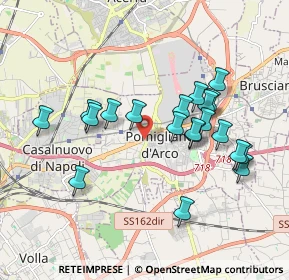 Mappa Via Anastasia Masseria, 80038 Pomigliano d'Arco NA, Italia (1.8825)