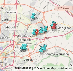 Mappa Via Anastasia Masseria, 80038 Pomigliano d'Arco NA, Italia (3.35)