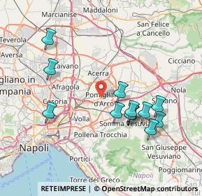 Mappa Via Anastasia Masseria, 80038 Pomigliano d'Arco NA, Italia (8.0425)
