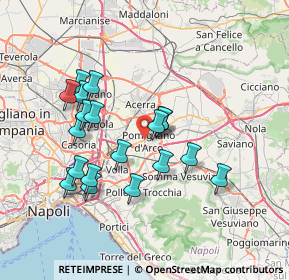 Mappa Via Anastasia Masseria, 80038 Pomigliano d'Arco NA, Italia (7.16368)