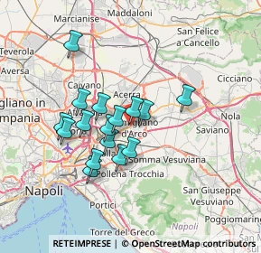 Mappa Via Anastasia Masseria, 80038 Pomigliano d'Arco NA, Italia (6.06125)