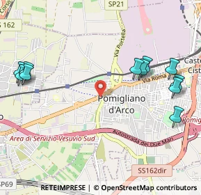 Mappa Via Anastasia Masseria, 80038 Pomigliano d'Arco NA, Italia (1.40182)