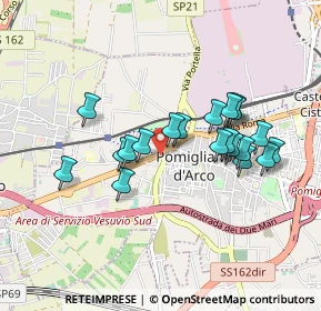 Mappa Via Anastasia Masseria, 80038 Pomigliano d'Arco NA, Italia (0.8495)