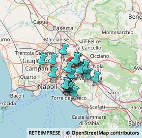 Mappa Via Anastasia Masseria, 80038 Pomigliano d'Arco NA, Italia (8.784)