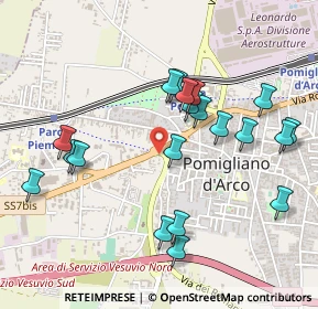 Mappa Via Anastasia Masseria, 80038 Pomigliano d'Arco NA, Italia (0.5405)