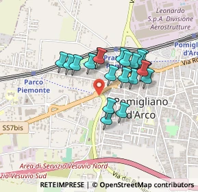 Mappa Via Anastasia Masseria, 80038 Pomigliano d'Arco NA, Italia (0.3615)